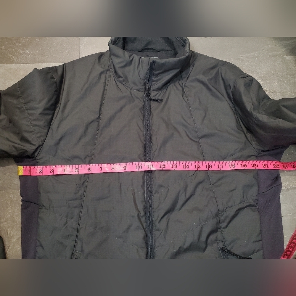 Icebreaker Merinoloft Gray Lightweight Puffer Jacket. L. Merino Wool Blend. Flaw - Picture 15 of 16